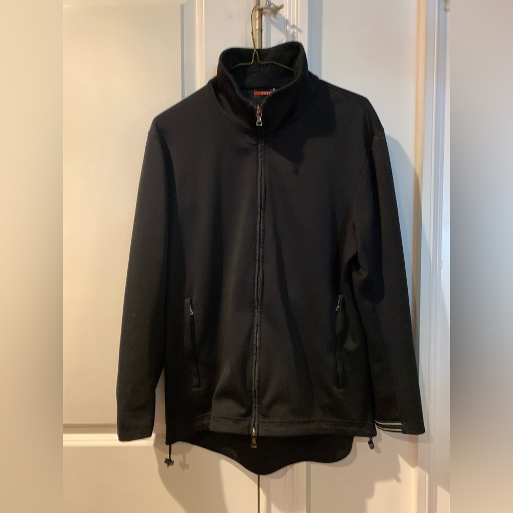 Prada Men's Black Full-Zip Jacket